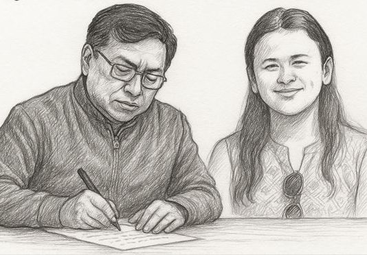 जेनजी छोरीलाई पूर्ण घर्ति मगरको चिठी